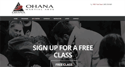 Desktop Screenshot of ohanama.com